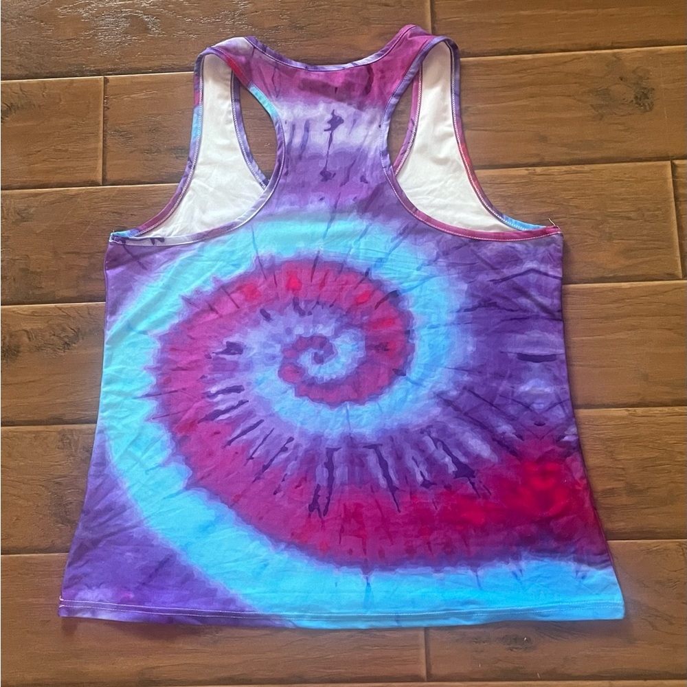 LoveU.Dear Racerback tank top Tie dye size 1X